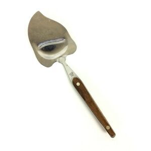 Lankor Cheese Slicer Server Stainless Steel Riveted Handle Made In Japan Vtg